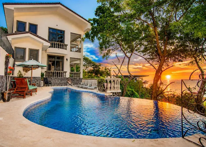 Villa Casa De Rock Ocean View Pool Golf Cart Playa Flamingo